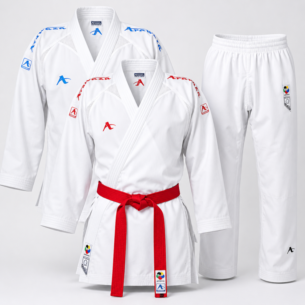 premium-karate-gi-set-arawaza-white-red-blue