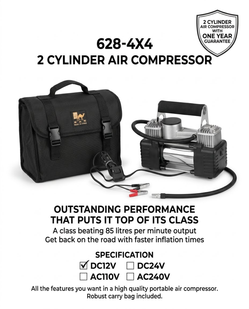 2 CYLINDER AIR COMPRESSOR